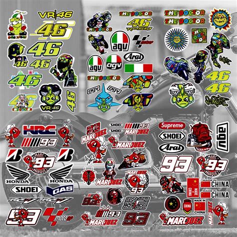 Reflective Motorcycle Sticker Side Strip Bike Helmet Decal For Agv Arai