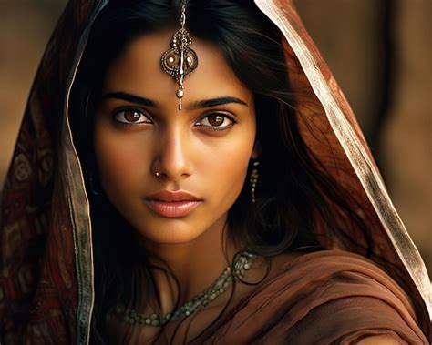 Premium AI Image | Portrait of Indian woman Bollywood actress