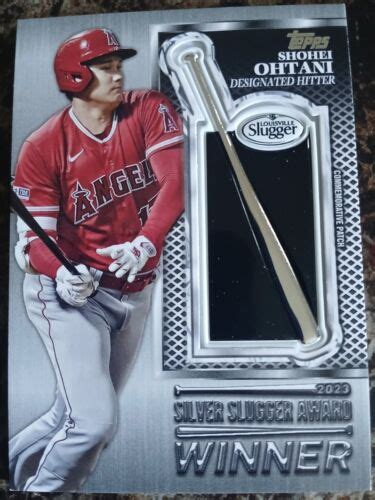 2024 Topps Series 2 SHOHEI OHTANI SILVER SLUGGER AWARD WINNER ANGELS SS