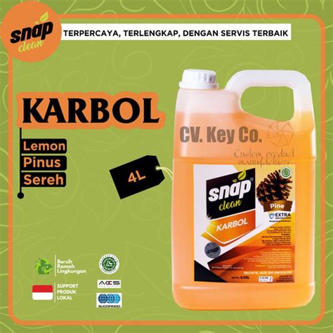 Jual Karbol Pembersih Kamar Mandi Toilet Lantai Snap Clean Ltr