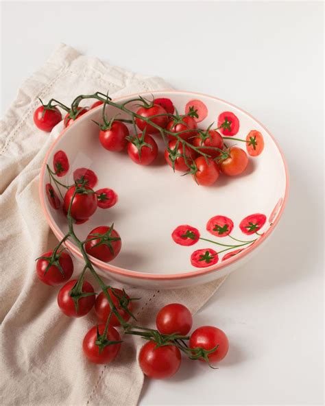 Tomato Soup Plate Soup Plating Plates Pottery