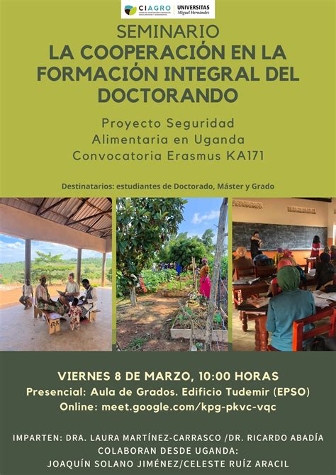 Programa de Doctorado en Recursos y Tecnologías Agrarias