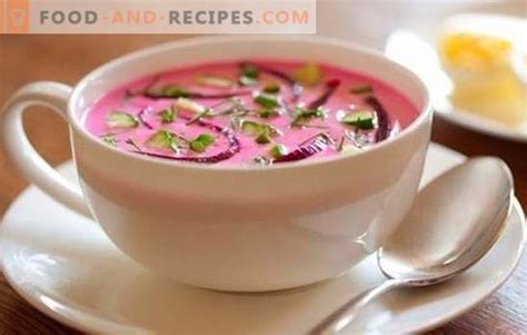 Cold Borsch A Step By Step Recipe In The Heat Of The Thing Step By