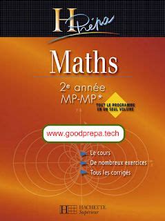 Livre Maths Mp Tout En Un Cours Avec Exercices Corrig S H Pr Pa