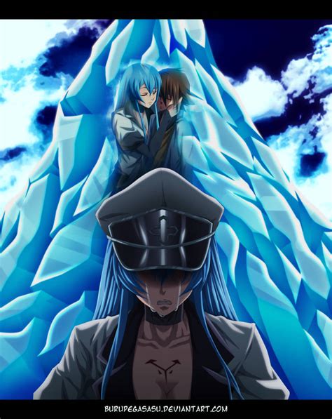 Akame Ga Kill Tatsumi X Esdeath Fan Art