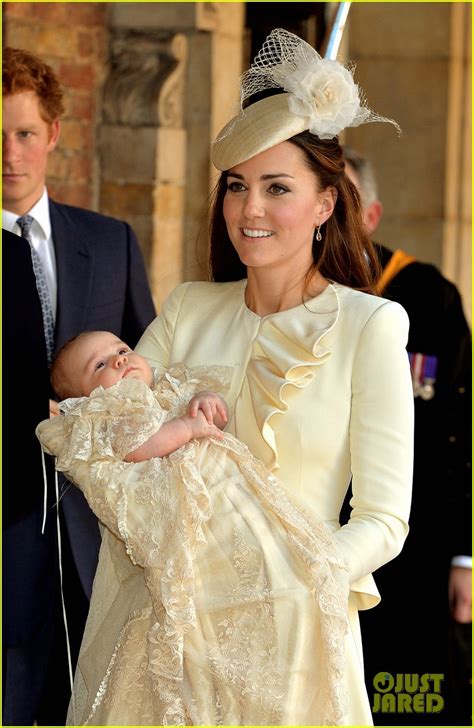 Kate Middleton And Prince William Prince George S Christening See All The Pics Photo 2977593