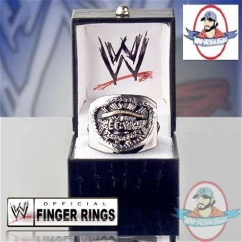 ECW 2008 3D Heavyweight Championship Finger Ring | Man of Action Figures