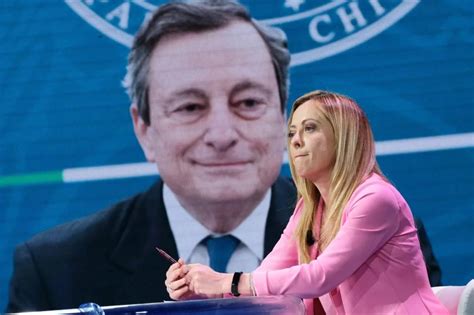 Draghi La Meloni E La Prossima Ammucchiata Infosannio Notizie Online