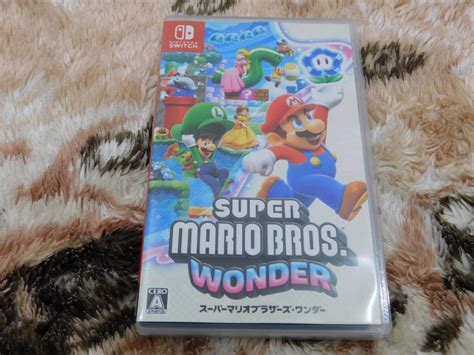 【目立った傷や汚れなし】super Mario Bros Wonder スパーマリオブラザーズ ワンダー 中古の落札情報詳細 ヤフオク