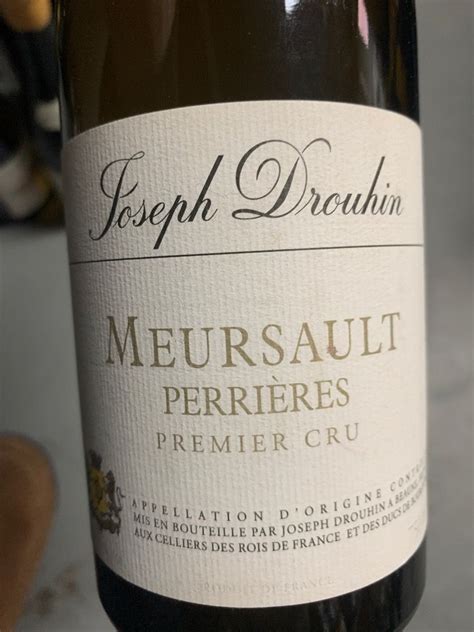 2014 Joseph Drouhin Meursault 1er Cru Les Perrières France Burgundy