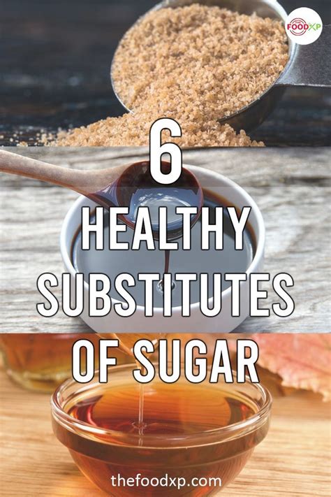 6 Healthy Sugar Substitutes That You Must Try Healthy Substitutions Healthy Sugar Sugar