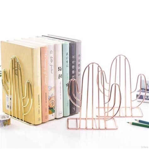 Jual Cactus Book Holder Tempat Penyimpanan Buku Majalah Penahan Buku