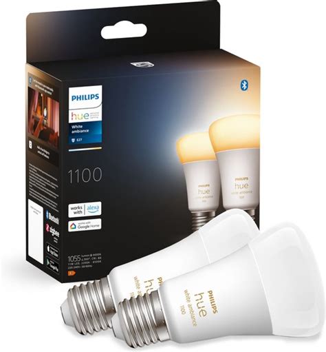 Philips Hue Standaardlamp E Lichtbron Warm Tot Koelwit Licht