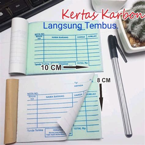 Jual Buku Nota Kontan Ply Ncr Buku Nota Ncr Ply Custom Nota Ncr