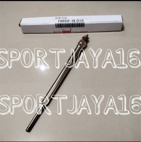 BUSI PIJAR PEMANAS GLOW PLUG TOYOTA INNOVA INOVA HILUX FORTUNER