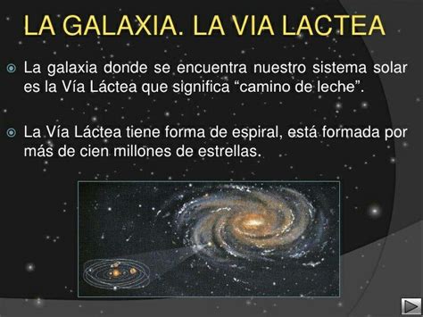 La Vía Lactea Caracteristicas de los planetas Vía lactea Galaxia