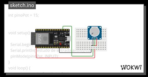 analógica Wokwi ESP32 STM32 Arduino Simulator