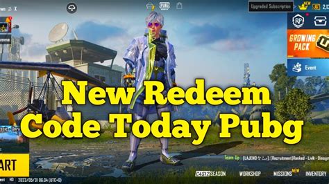 Today Latest Working New Redeem Code Pubg Pubg New Redeem Code Today