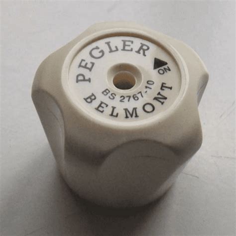 Pegler Belmont Control Radiator Valve Head Cap Old 07002160 Plumbers Mate Ltd