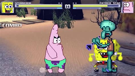 AN Mugen Request 603 Spongebob Vs Patrick Star YouTube