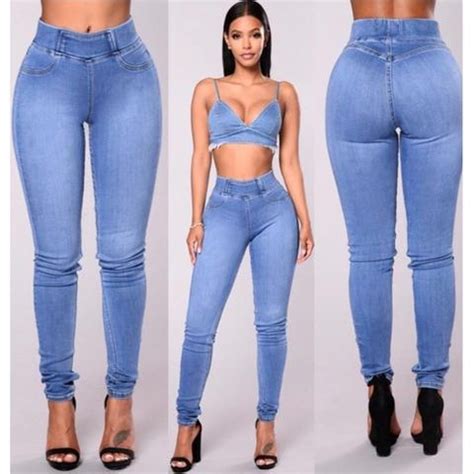 Venta Pantalones Jeans Rectos Para Mujeres En Stock