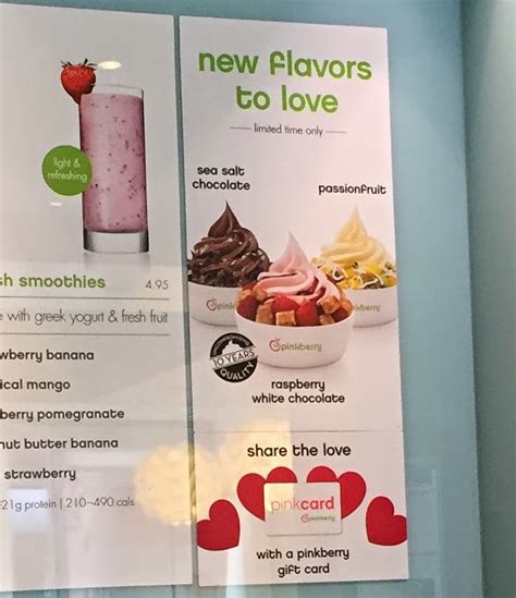 Fro-Yo Girl Speaks: New Flavors to Love at Pinkberry