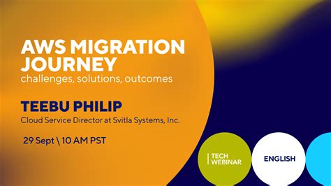 Webinar On Aws Migration Journey