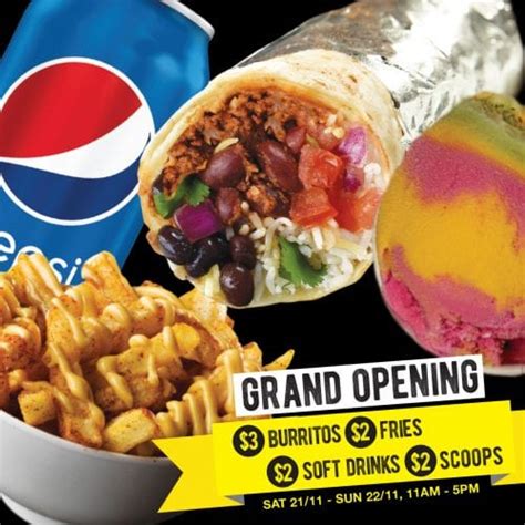 BROWNS PLAINS GRAND OPENING EVENT! - Burrito Bar | Mexican Restaurant & Bar