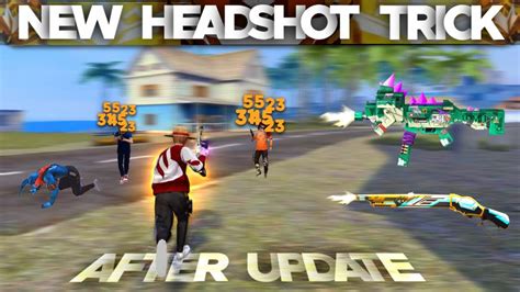 After Update New Headshot Trick Free Fire Free Fire Headshot