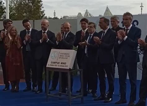 Universit Statale Milano Inaugurato A Mind Il Nuovo Anno Accademico