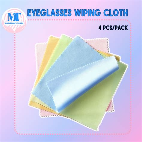 Reusable Eyeglasses Cleaning Cloth Microfiber Wiping Towel For Eyewear