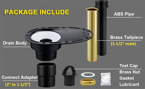 Upgrade Freestanding Tub Drain Rough In Kit For Freestanding Bathtub