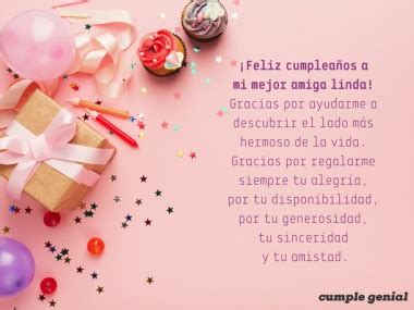 Carta de Cumpleaños para mi Mejor Amiga - Cumple Genial