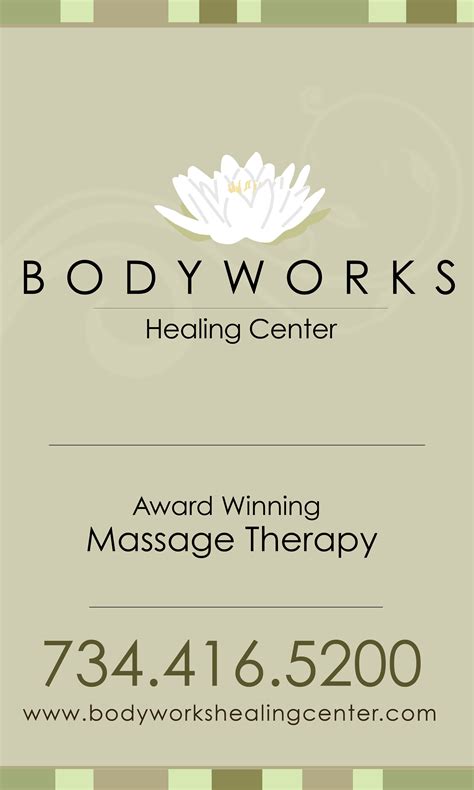 Bodyworks Healing Center Massage Therapy In Plymouth Body Works