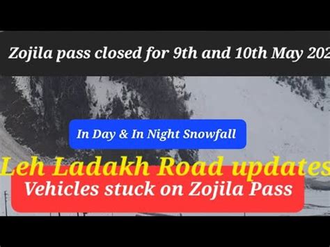 Tourists Rescue After Heavy Snowfall At Atal Tunnel Zojila Pass