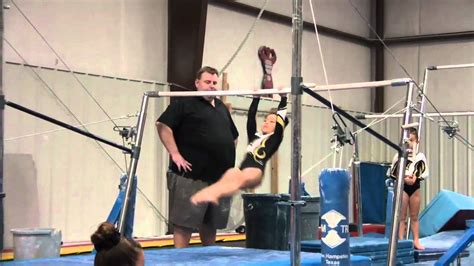 Level 4 Gymnastics Bar Routine YouTube