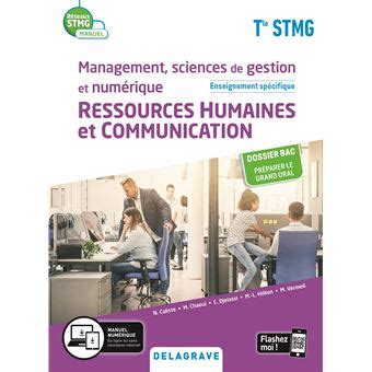 Management Sciences De Gestion Et Num Rique Ressources Humaines Et