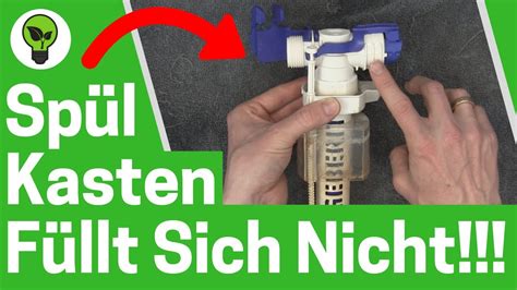 Spülkasten füllt sich nicht mehr GENIALE ANLEITUNG Wie WC Schwimmer