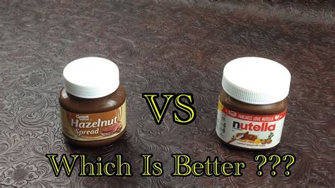 Generic Nutella Vs Name Brand Nutella Taste Test And Review Youtube