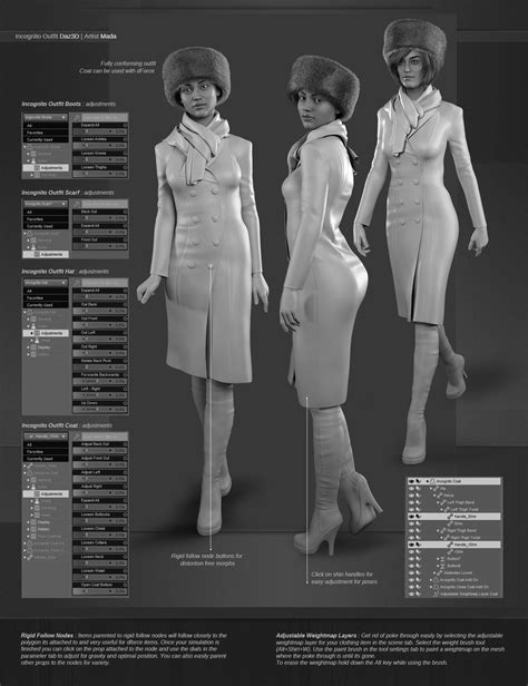 Dforce Incognito Outfit For Genesis 8 Female S Daz 3d