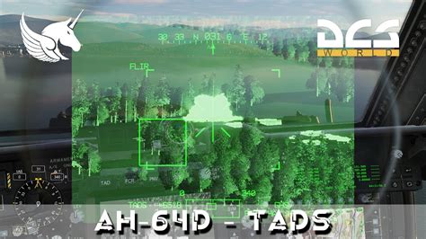 Dcs Ah 64d Apache Hellfire And Rockets With Tads Tutorial Youtube