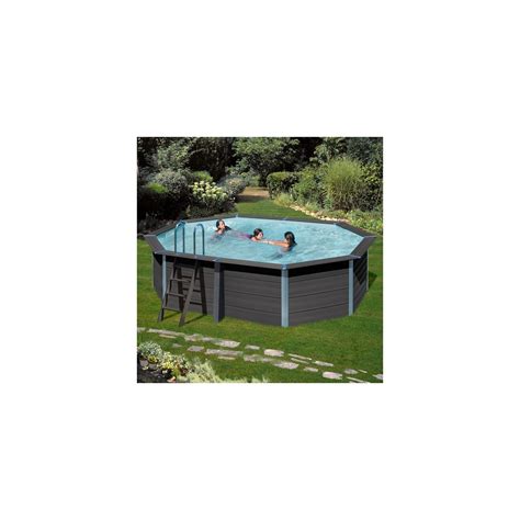 Piscina destacável Composite Gre Avantgarde oval Grupo Poolplus