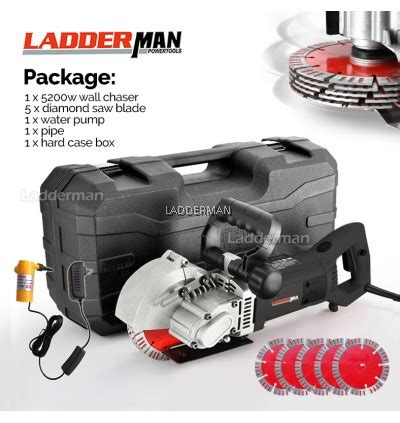 Laddderman LDM WC135 2700W Wall Chaser Electric Slot Machine Groove