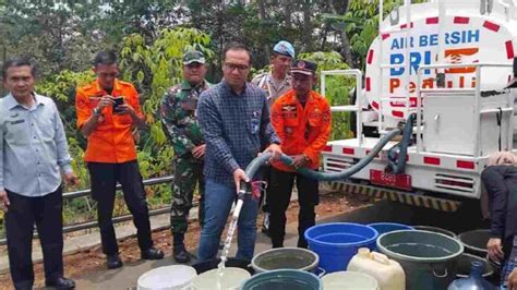 BRI Salurkan Bantuan Air Bersih Untuk Warga Ciamis Terdampak Kekeringan