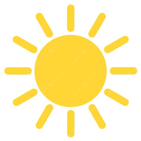 simple sun icon illustration sky simple shining sun png transparent