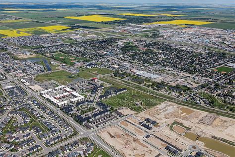 Stock Aerial Photos | Airdrie, Alberta