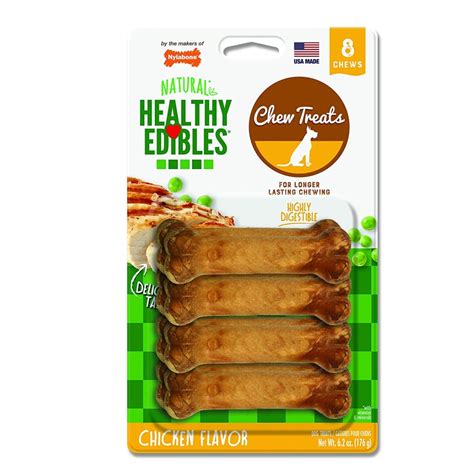 Nylabone Healthy Edibles Chews Chicken Petite