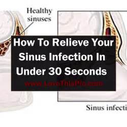 clear  sinuses    seconds   simple trick
