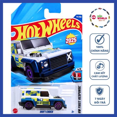 Xe mô hình Hot Wheels basic Cảnh sát Police Drift Ender HYW Shopee Việt Nam