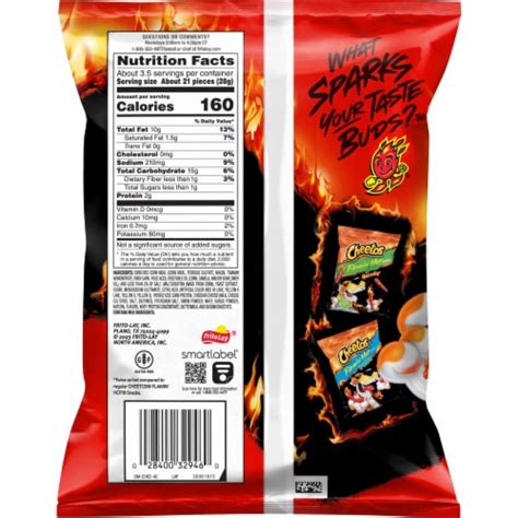 Cheetos® Crunchy Xxtra Flamin Hot® Cheese Flavored Snacks 3 25 Oz